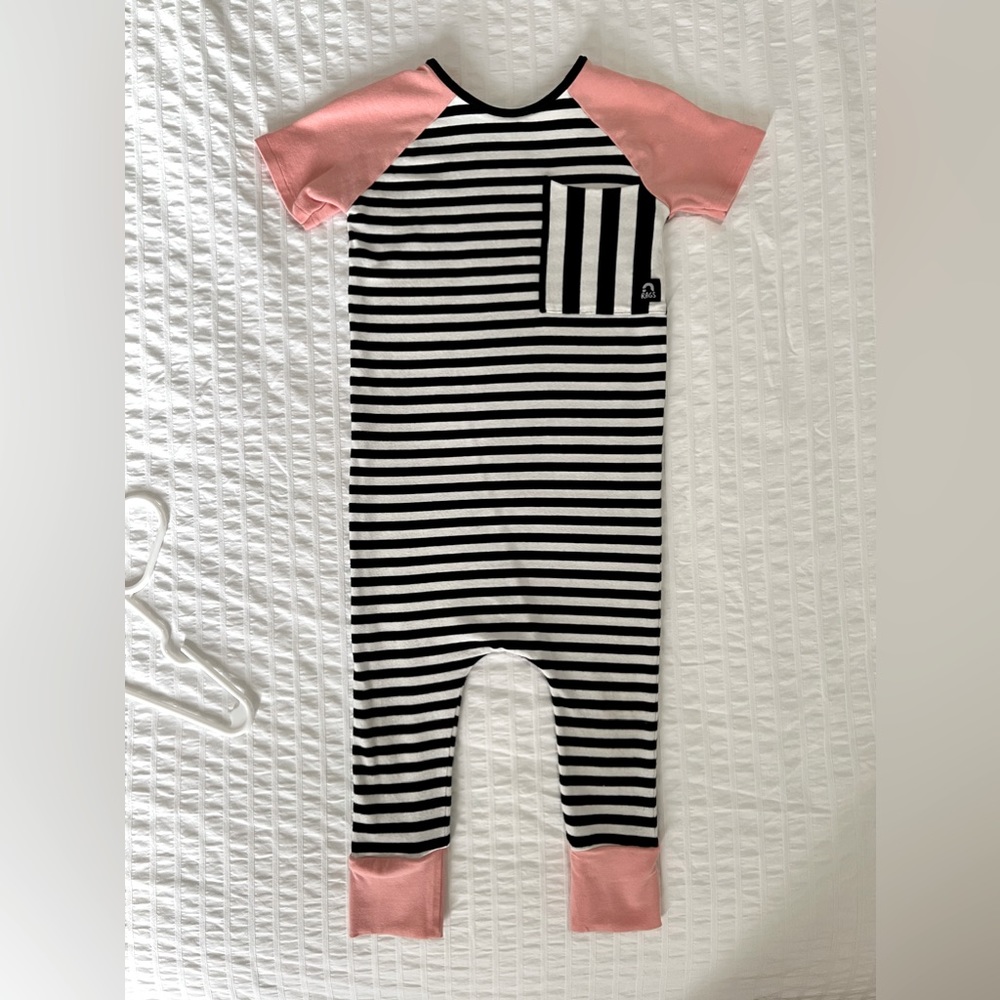 Rags short sleeve romper
